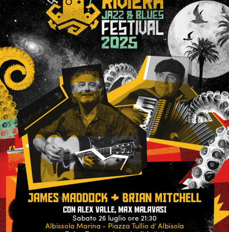 RIVIERA JAZZ & BLUES FESTIVAL - Sabato 26 luglio